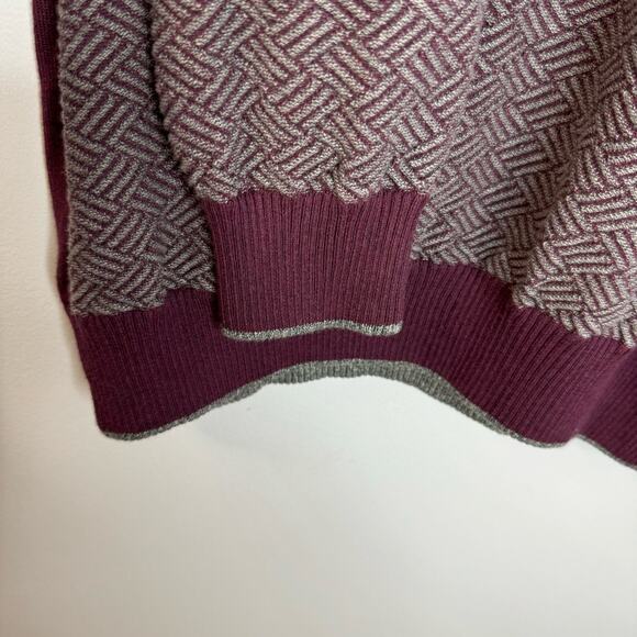 Robert Graham Draco Quarter-Zip Knit Sweater Long Sleeve Preppy Casual Men's XXL - Picture 4 of 8